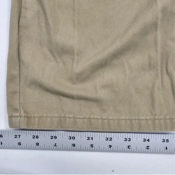 Wrangler Cargo‎ Pants Khaki Tan Mens Size 40x32 Cotton Twill Relaxed Fit - Picture 9 of 9